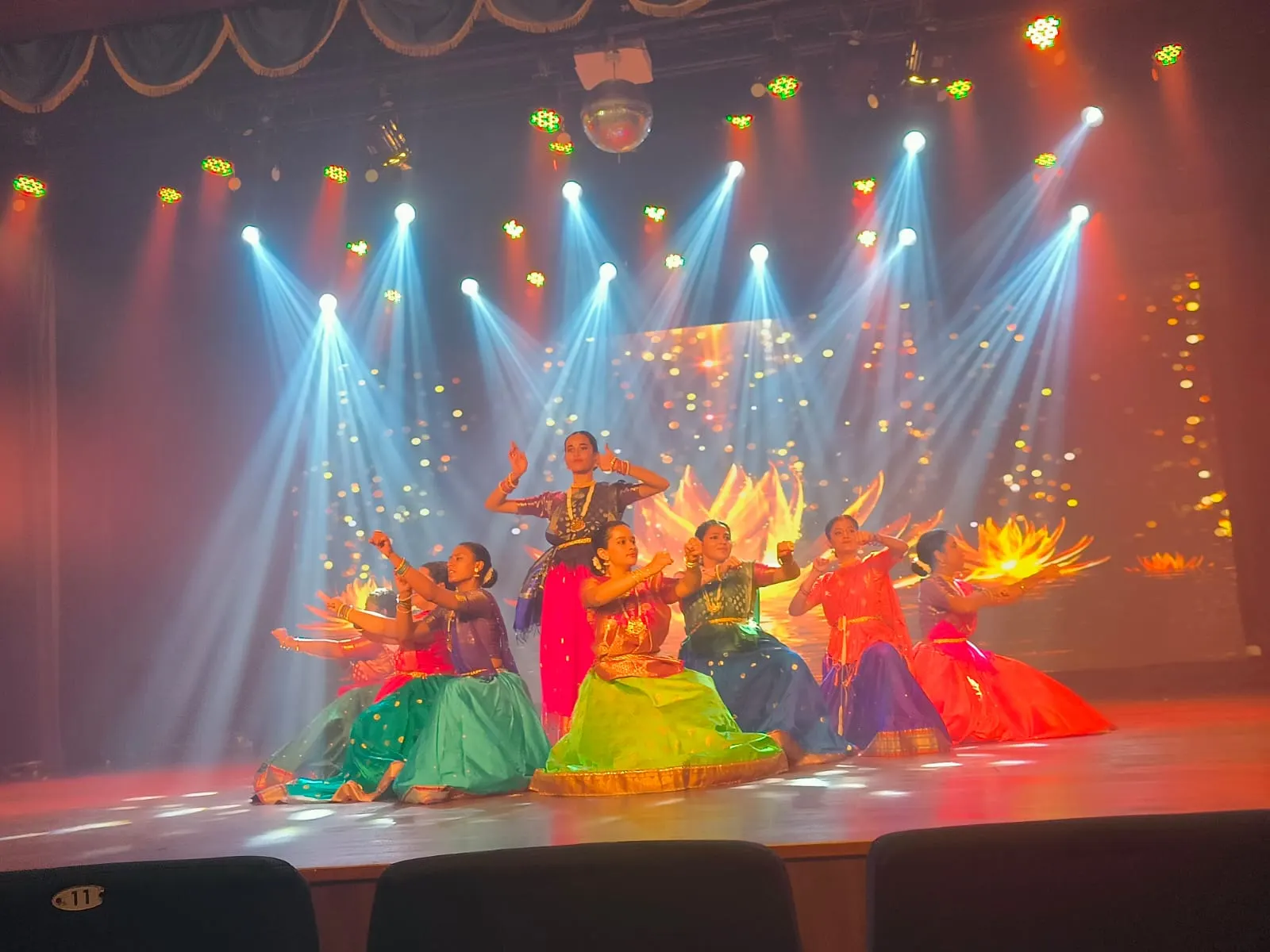 Stage scene from Shivachatrapati Varasa Shauryacha
